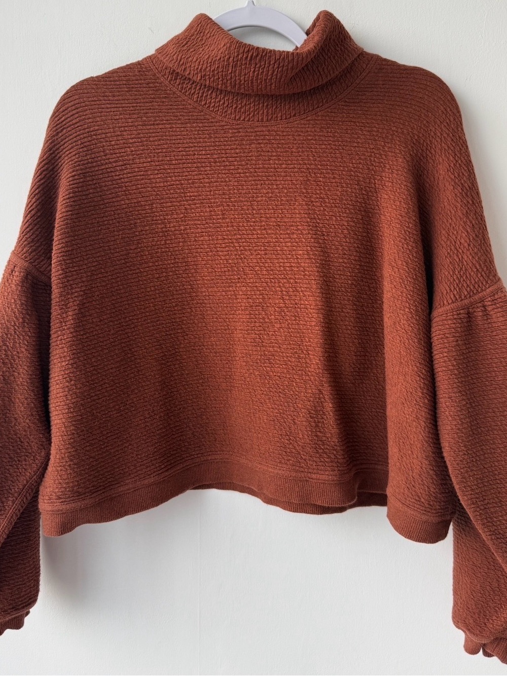 Lululemon Burnt Orange Turtleneck Sweater Size M